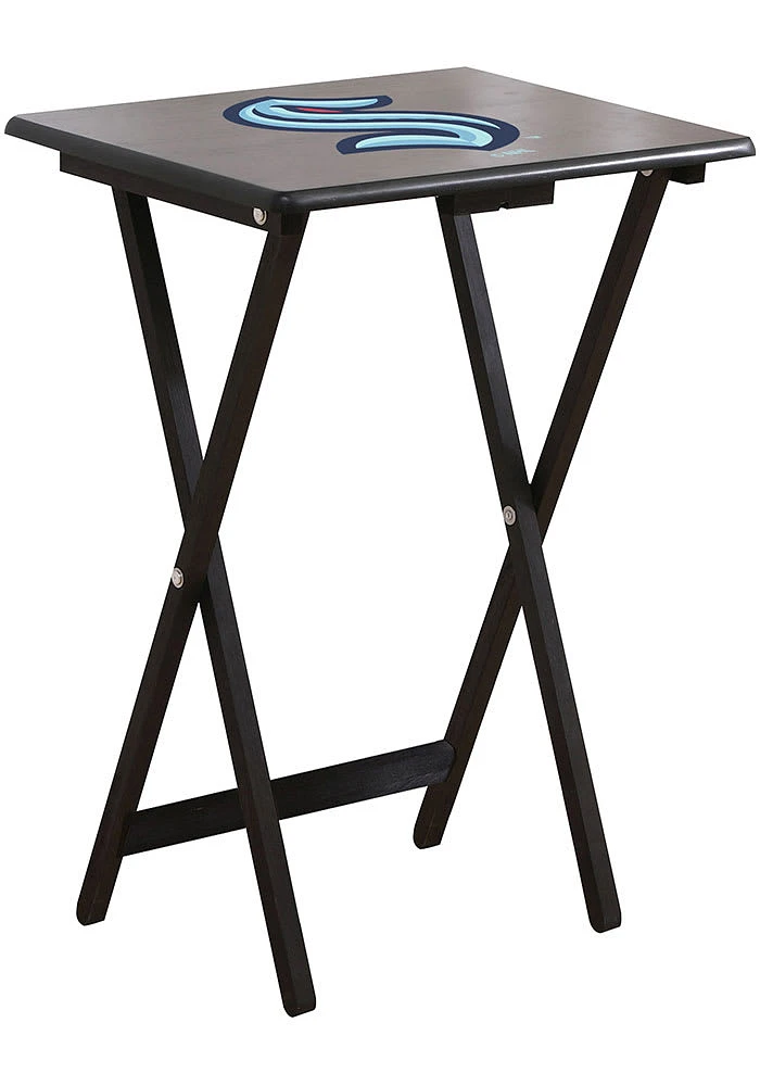 Seattle Kraken Logo TV Tray Set
