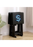Seattle Kraken Logo TV Tray Set