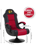 Imperial Chicago Blackhawks Ultra Black Gaming Chair