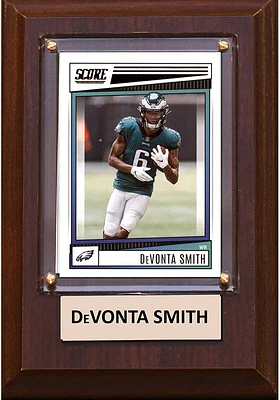 Devonta Smith Philadelphia Eagles Devonta Smith 4x6 Player Plaque