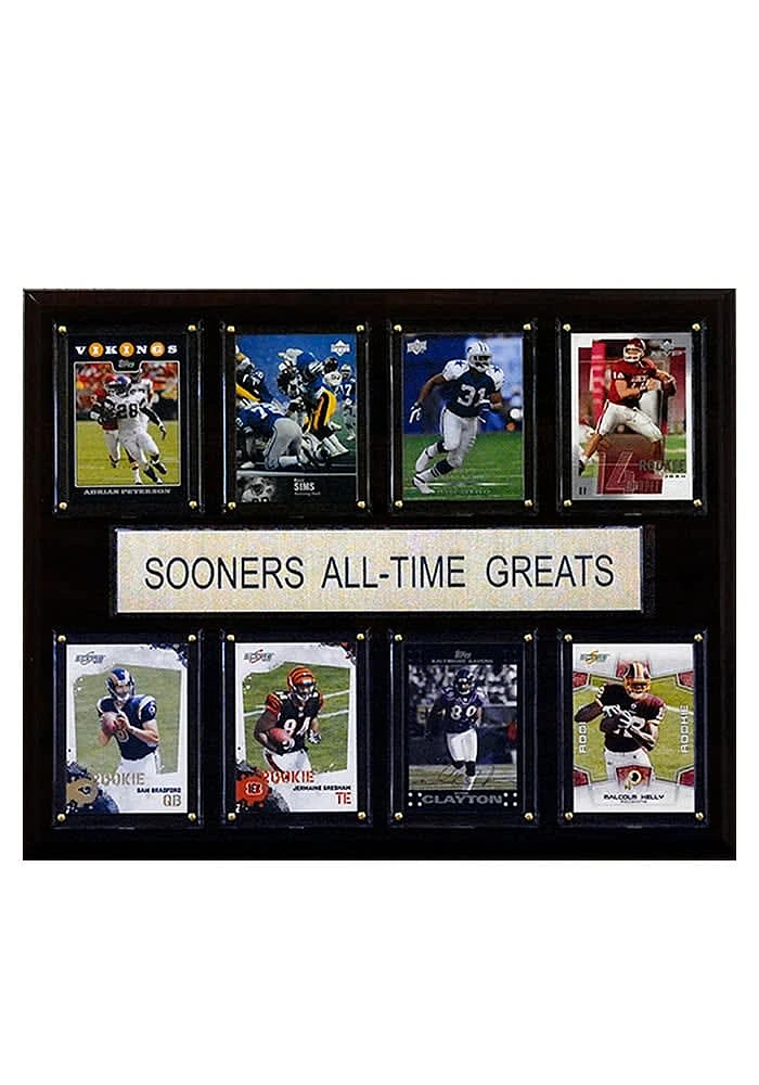 Oklahoma Sooners 12x15 All-Time Greats Player Plaque