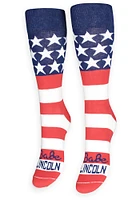 Americana Babe Lincoln Mens Crew Socks