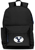 BYU Cougars Black Campus Laptop Backpack