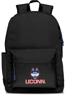 UConn Huskies Black Campus Laptop Backpack
