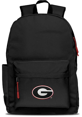 Georgia Bulldogs Black Campus Laptop Backpack