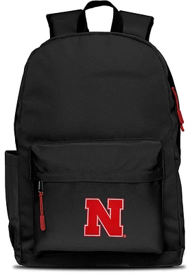 Campus Laptop Nebraska Cornhuskers Backpack - Black