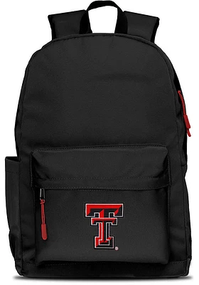 Texas Tech Red Raiders Black Campus Laptop Backpack