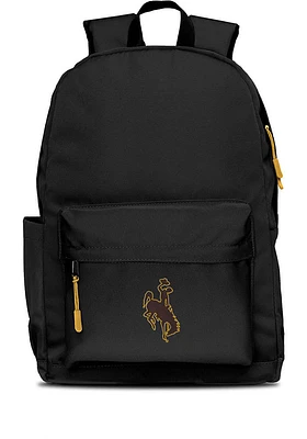 Wyoming Cowboys Black Campus Laptop Backpack