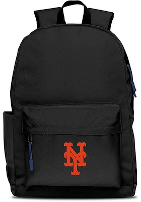 New York Mets Black Campus Laptop Backpack