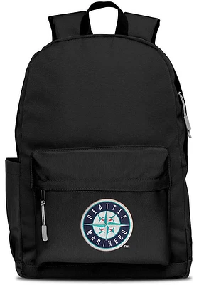 Seattle Mariners Black Campus Laptop Backpack