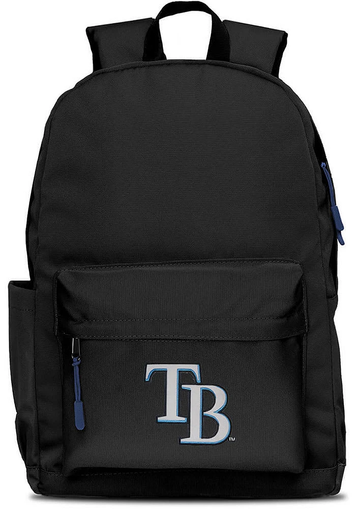 Tampa Bay Rays Black Campus Laptop Backpack