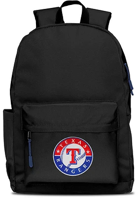 Texas Rangers Black Campus Laptop Backpack