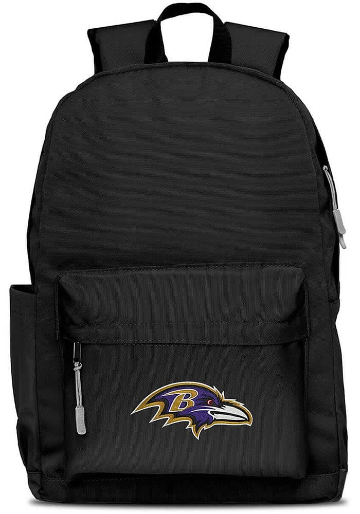 Baltimore Ravens Black Campus Laptop Backpack