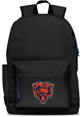 Chicago Bears Black Campus Laptop Backpack