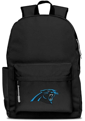 Carolina Panthers Black Campus Laptop Backpack