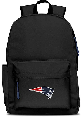New England Patriots Black Campus Laptop Backpack