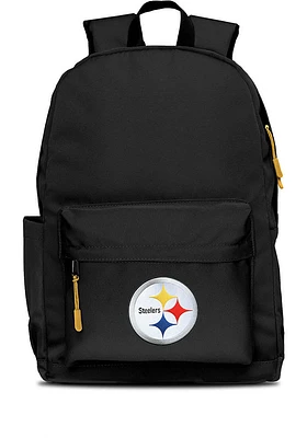 Pittsburgh Steelers Black Campus Laptop Backpack