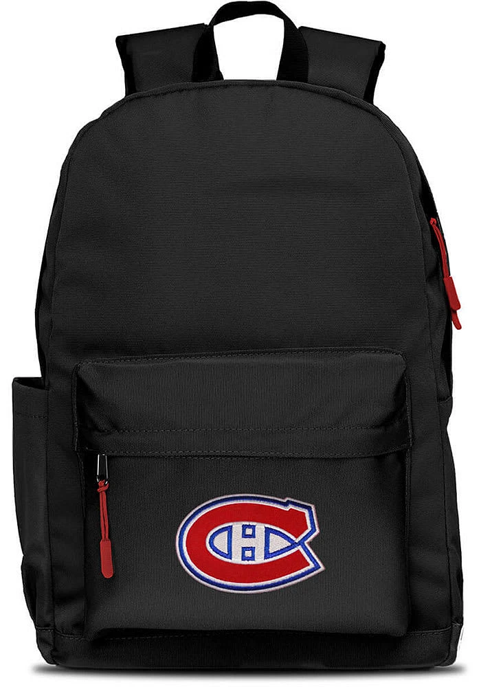 Montreal Canadiens Black Campus Laptop Backpack