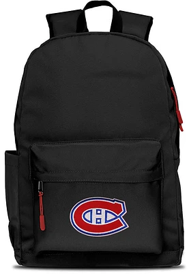 Montreal Canadiens Black Campus Laptop Backpack