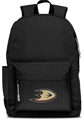 Anaheim Ducks Black Campus Laptop Backpack