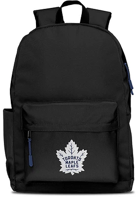 Toronto Maple Leafs Black Campus Laptop Backpack