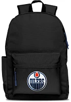 Edmonton Oilers Black Campus Laptop Backpack
