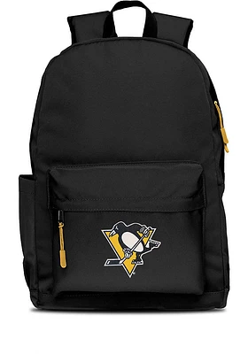 Pittsburgh Penguins Black Campus Laptop Backpack