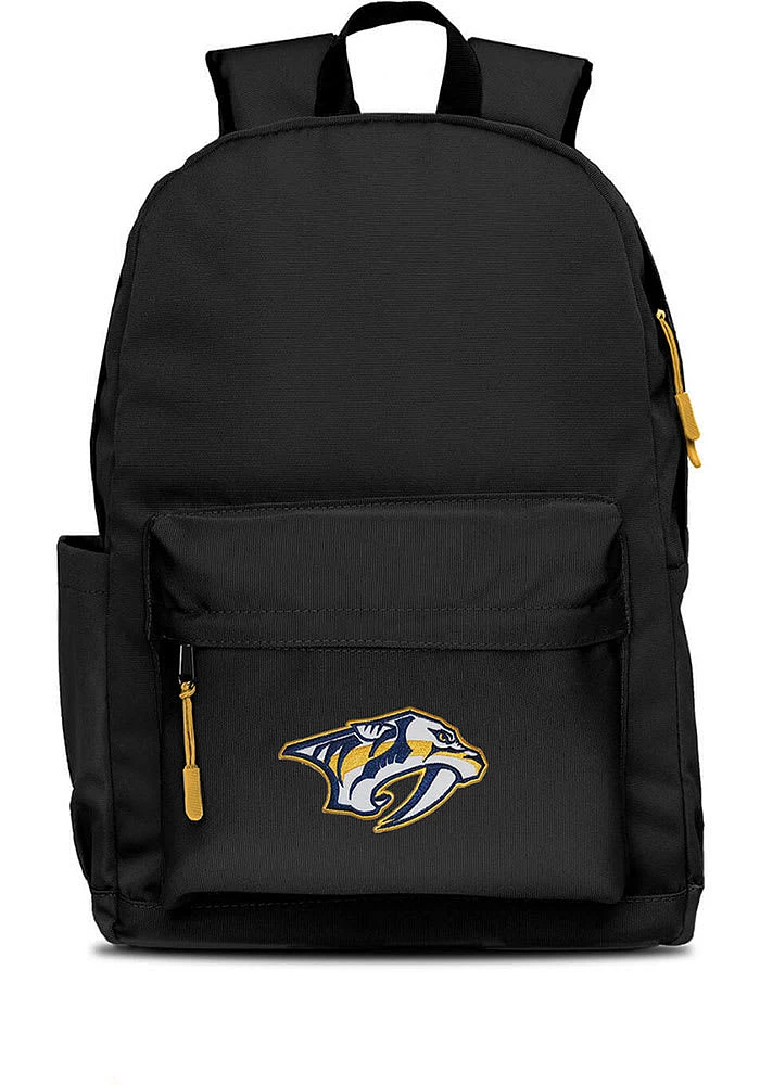 Nashville Predators Black Campus Laptop Backpack
