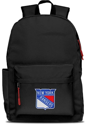 New York Rangers Black Campus Laptop Backpack