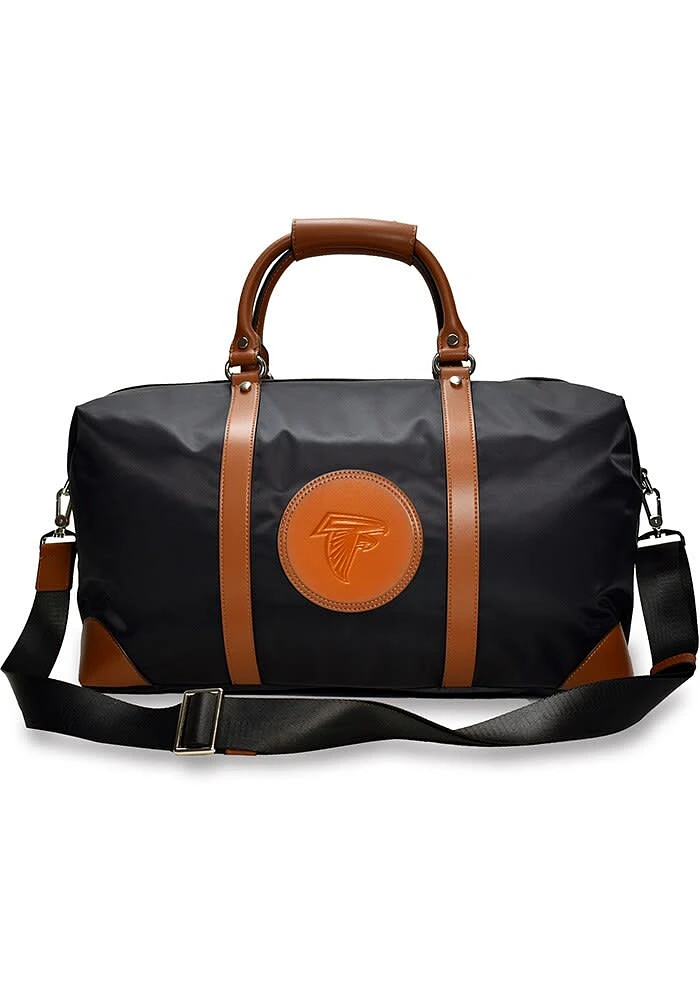 Atlanta Falcons Black Debossed Duffel Luggage