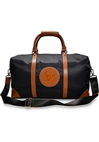 Houston Texans Black Debossed Duffel Luggage