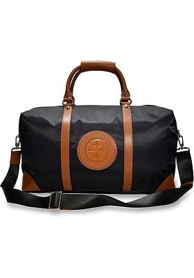Pittsburgh Steelers Black Debossed Duffel Luggage