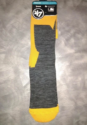 Pittsburgh Pirates 47 Logo Team Mens Crew Socks