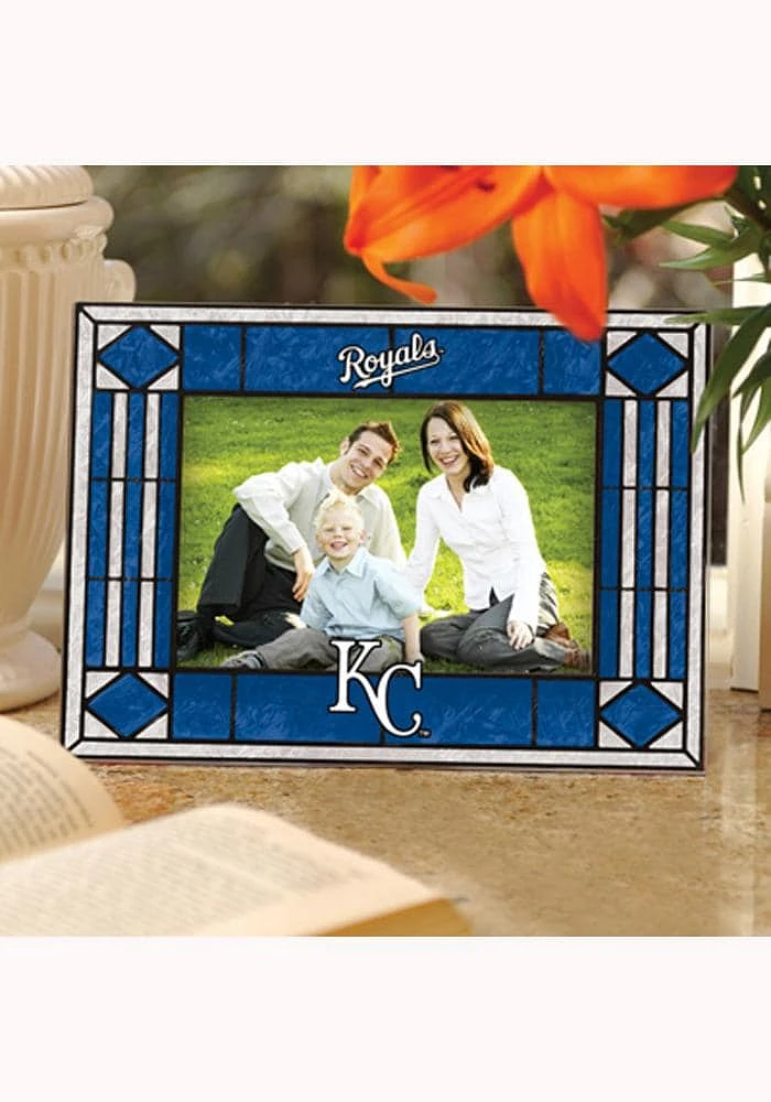 Kansas City Royals Art-Glass Horizontal Picture Frame