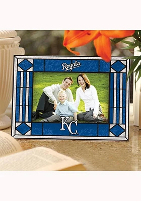 Kansas City Royals Art-Glass Horizontal Picture Frame