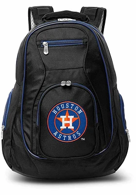 Houston Astros Black 19 Laptop Blue Trim Backpack