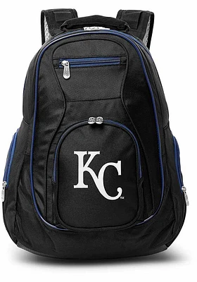 Kansas City Royals Black 19 Laptop Blue Trim Backpack