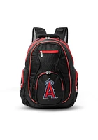 Los Angeles Angels Black 19 Laptop Red Trim Backpack