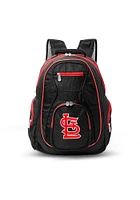 St Louis Cardinals Black 19 Laptop Red Trim Backpack