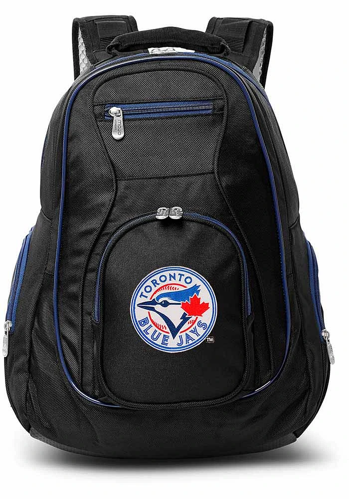 Toronto Blue Jays Black 19 Laptop Blue Trim Backpack