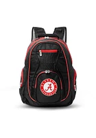 Alabama Crimson Tide Black 19 Laptop Red Trim Backpack