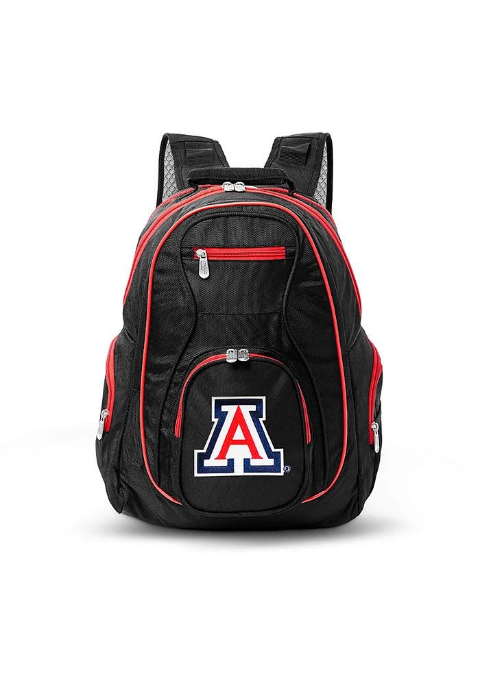 Arizona Wildcats Black 19 Laptop Red Trim Backpack