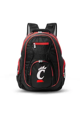 Cincinnati Bearcats Black 19 Laptop Red Trim Backpack