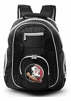 Florida State Seminoles Black 19 Laptop Grey Trim Backpack