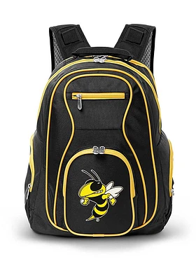 GA Tech Yellow Jackets Black 19 Laptop Blue Trim Backpack