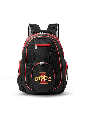 Iowa State Cyclones Black 19 Laptop Yellow Trim Backpack