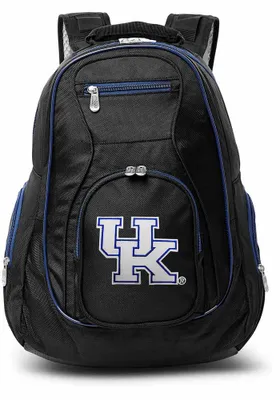 Kentucky Wildcats Black 19 Laptop Blue Trim Backpack