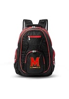 19 Laptop Red Trim Maryland Terrapins Backpack - Black