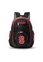 Stanford Cardinal Black 19 Laptop Red Trim Backpack