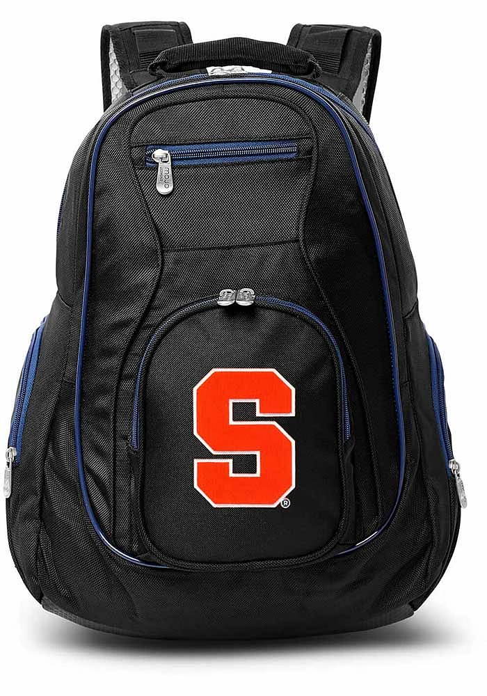 Syracuse Orange Black 19 Laptop Blue Trim Backpack